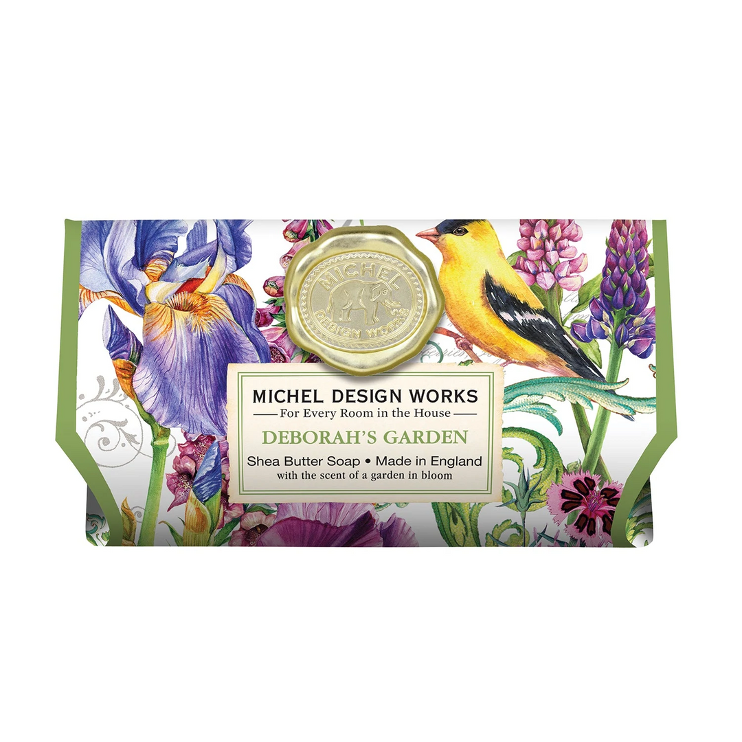 Michel Design Works Deborah's Garden Large Soap Bar