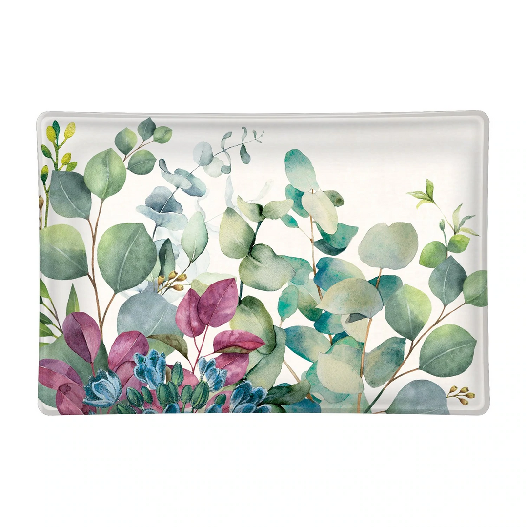 Michel Design Works Eucalyptus & Mint Glass Soap Dish