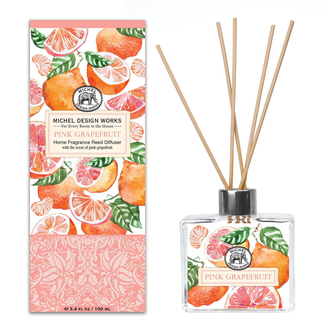 Michel Design Works Pink Grapefruit Home Fragrance Reed Diffuser