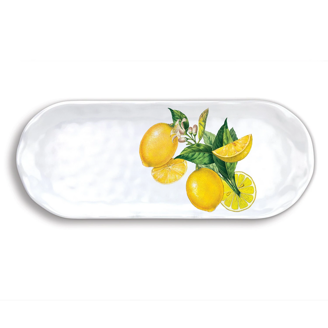 Michel Design Works Lemon Basil Melamine Tray