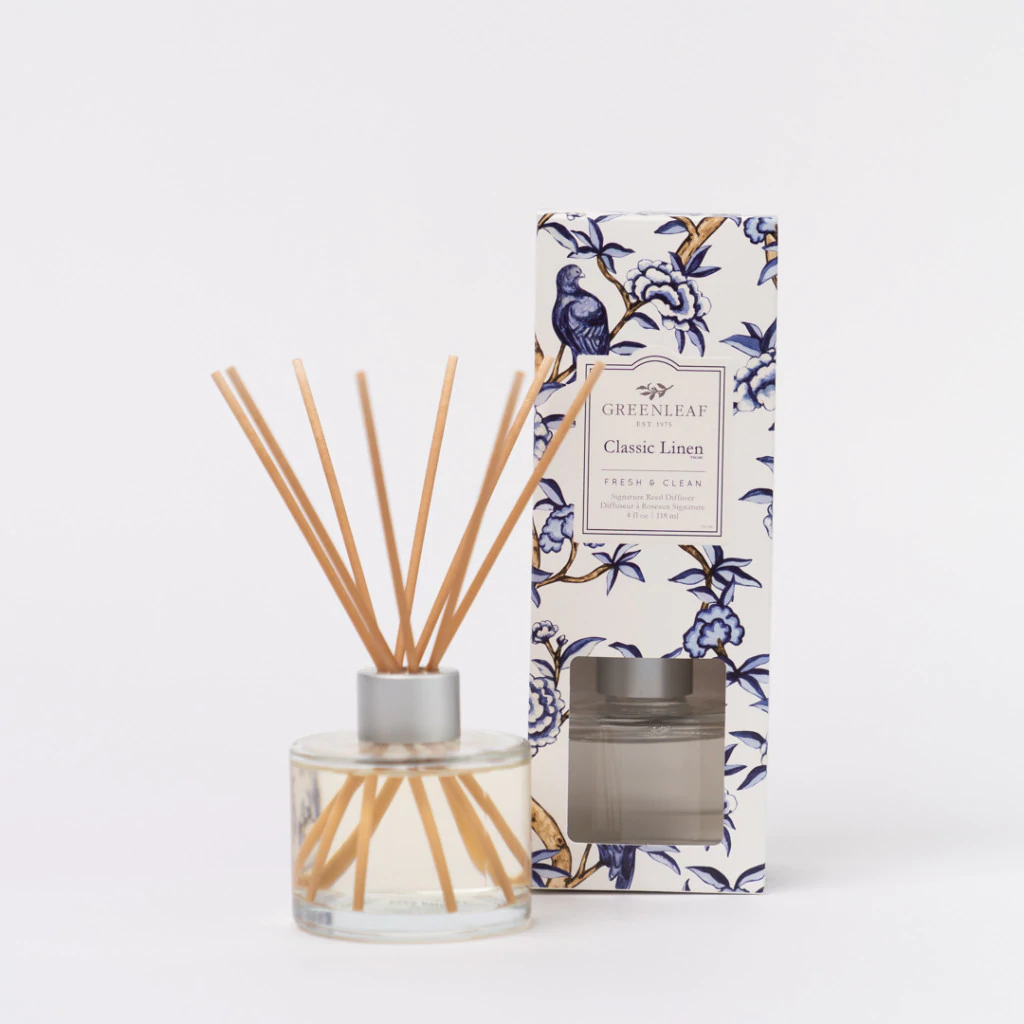 Greenleaf Classic Linen Reed Diffuser – Nest Homewares and Gifts