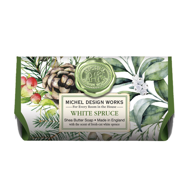 Michel Design Works White Spruce Large Soap Bar