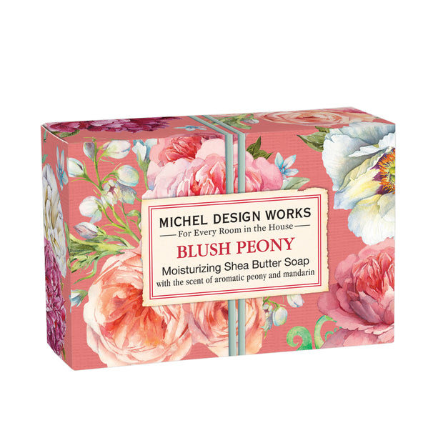 Michel Design Works Blush Peony Boxed Soap