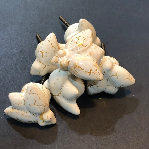 Ceramic French Bee Door Knob