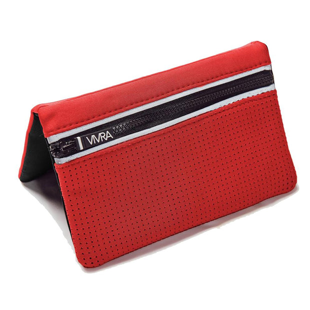 VIVRA Lite - Red - The ultimate fashion activewear accessory to carry your mobile phone, EFT card, keys and cash.