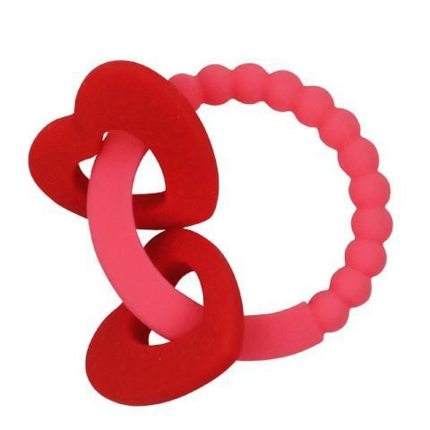 Red Heart Teething Ring