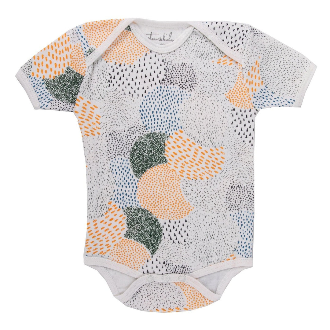 Patches Short Sleeve Bodysuit
