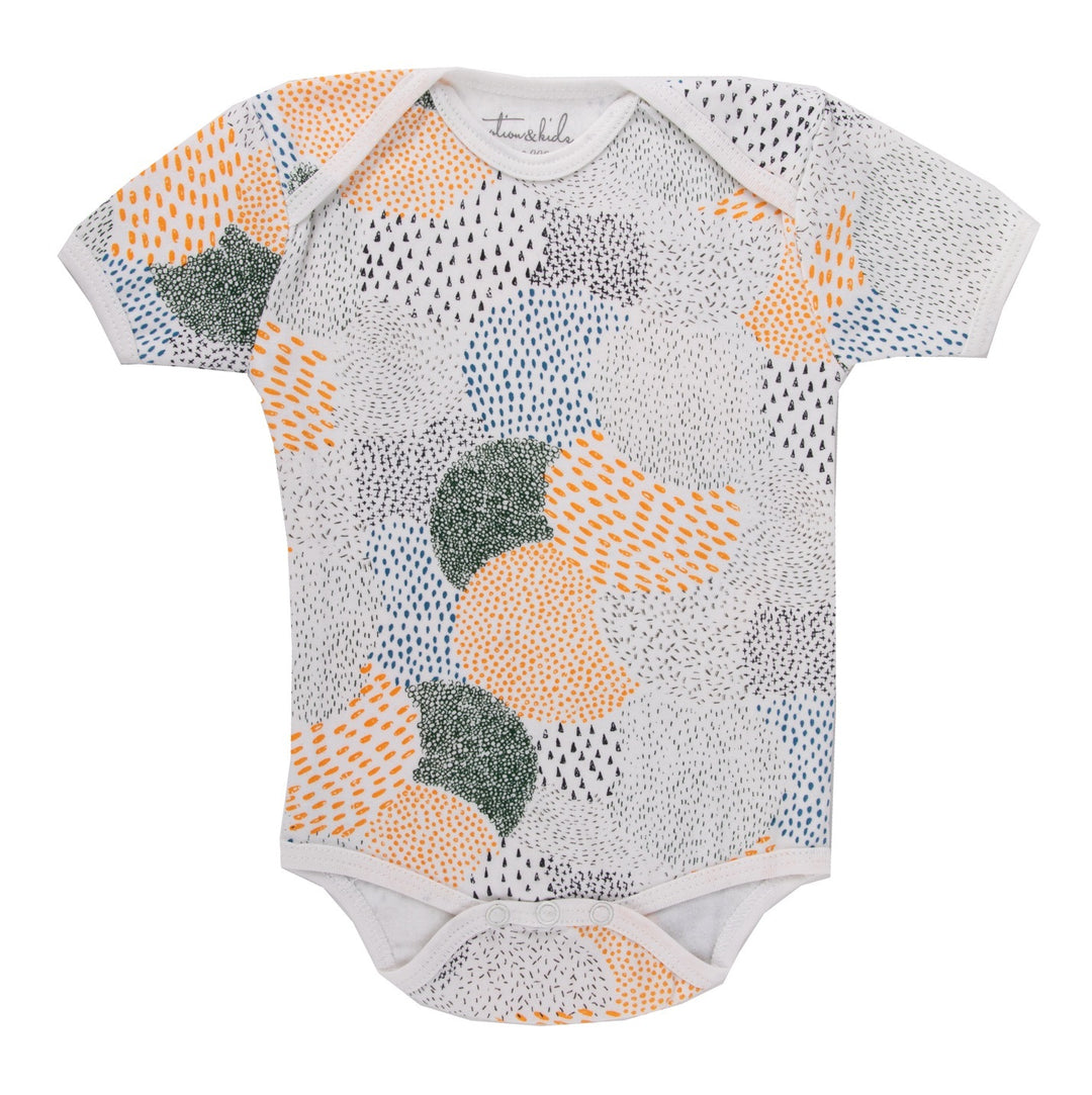 Patches Short Sleeve Bodysuit