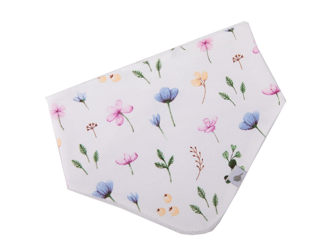 Fleur Organic Cotton Bandana Bib
