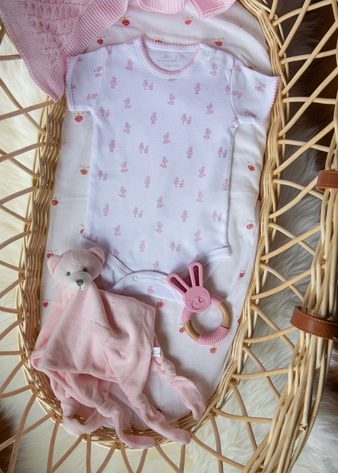 Poodle Short Sleeve Bodysuit