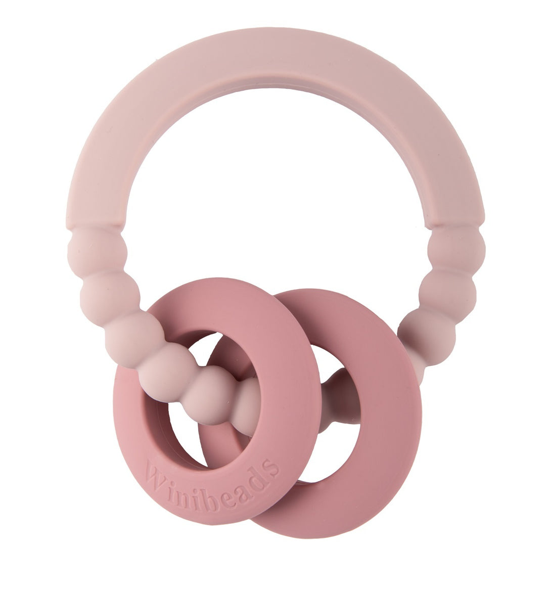 Dusty Pink & Blush Teething Ring
