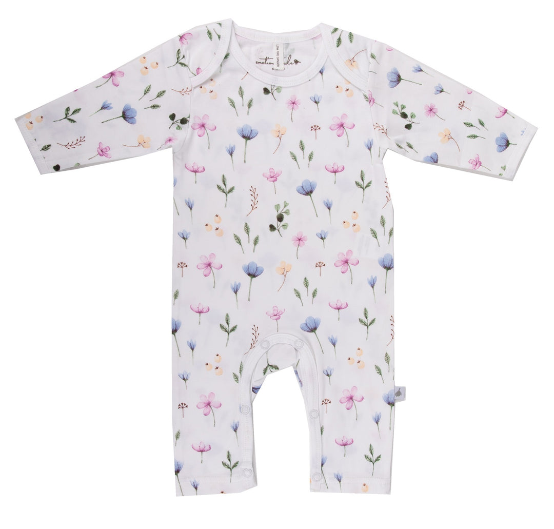 Fleur Organic Long Leg Romper 0-3 Months
