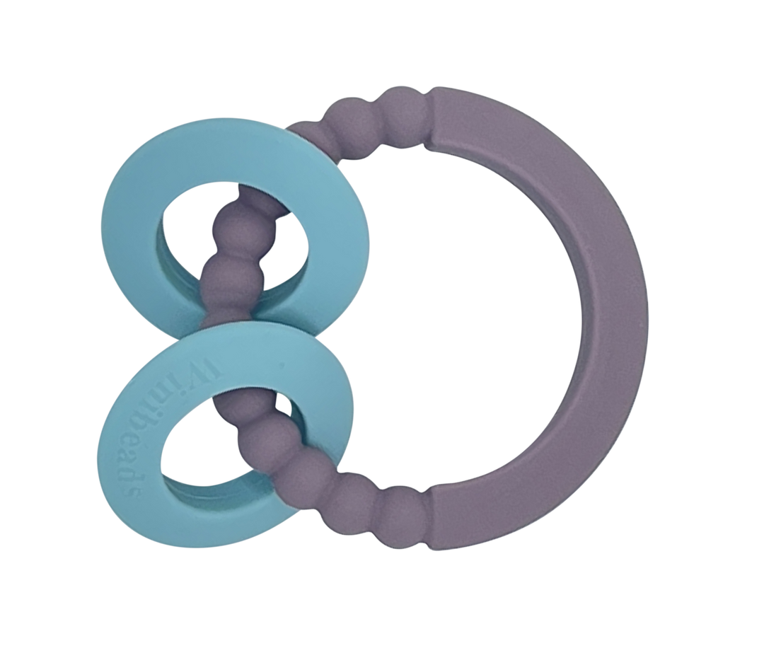 Elderberry & Aqua Teething Ring