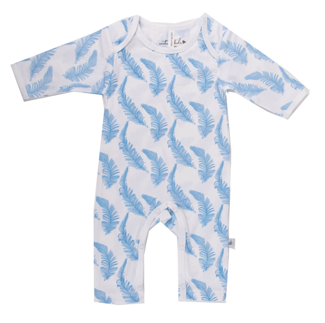 Feather Organic Long Leg Romper - 0-3 Months
