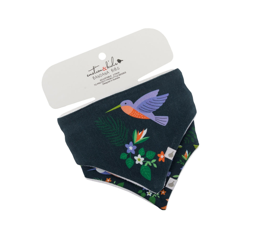 Hummingbirds Bandana Bibs