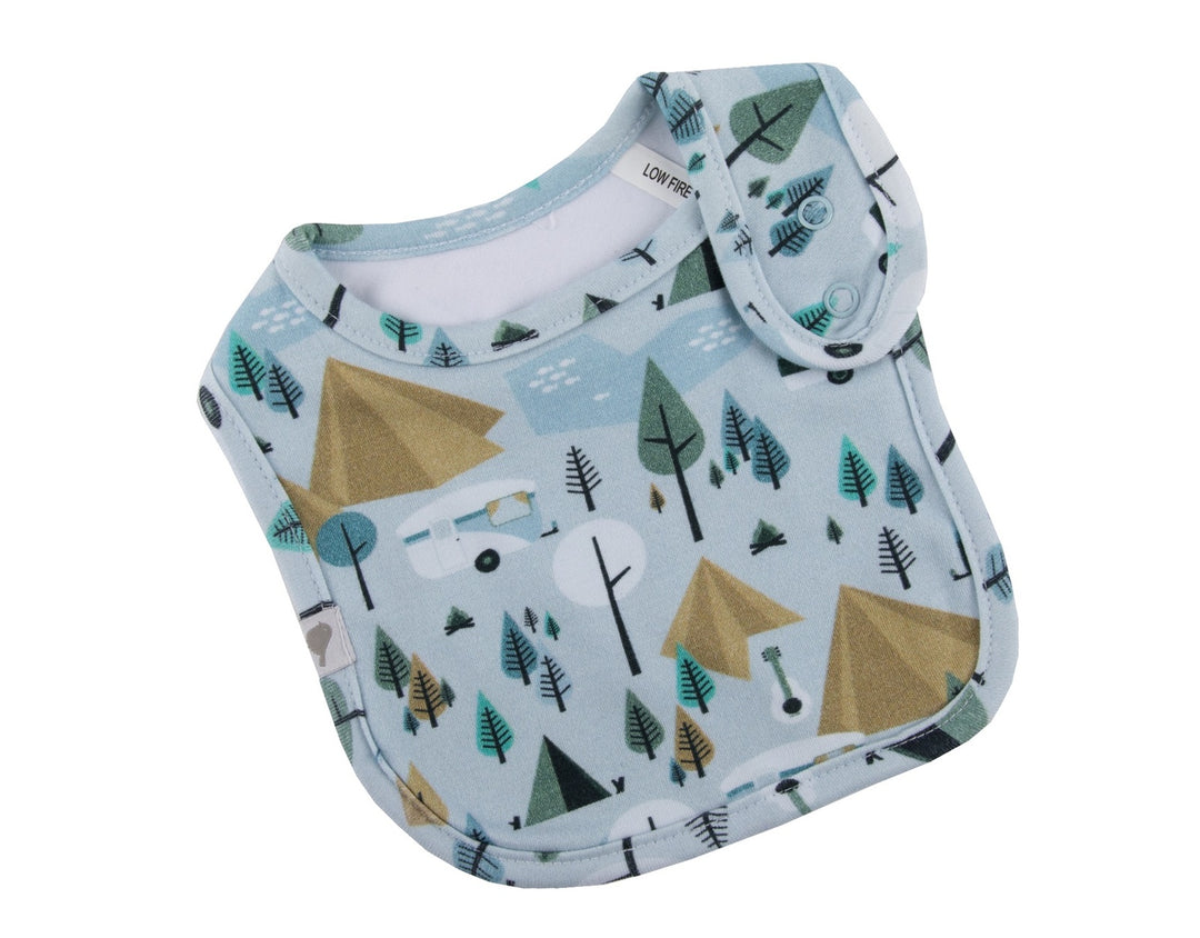 Retro Camping Organic Bib