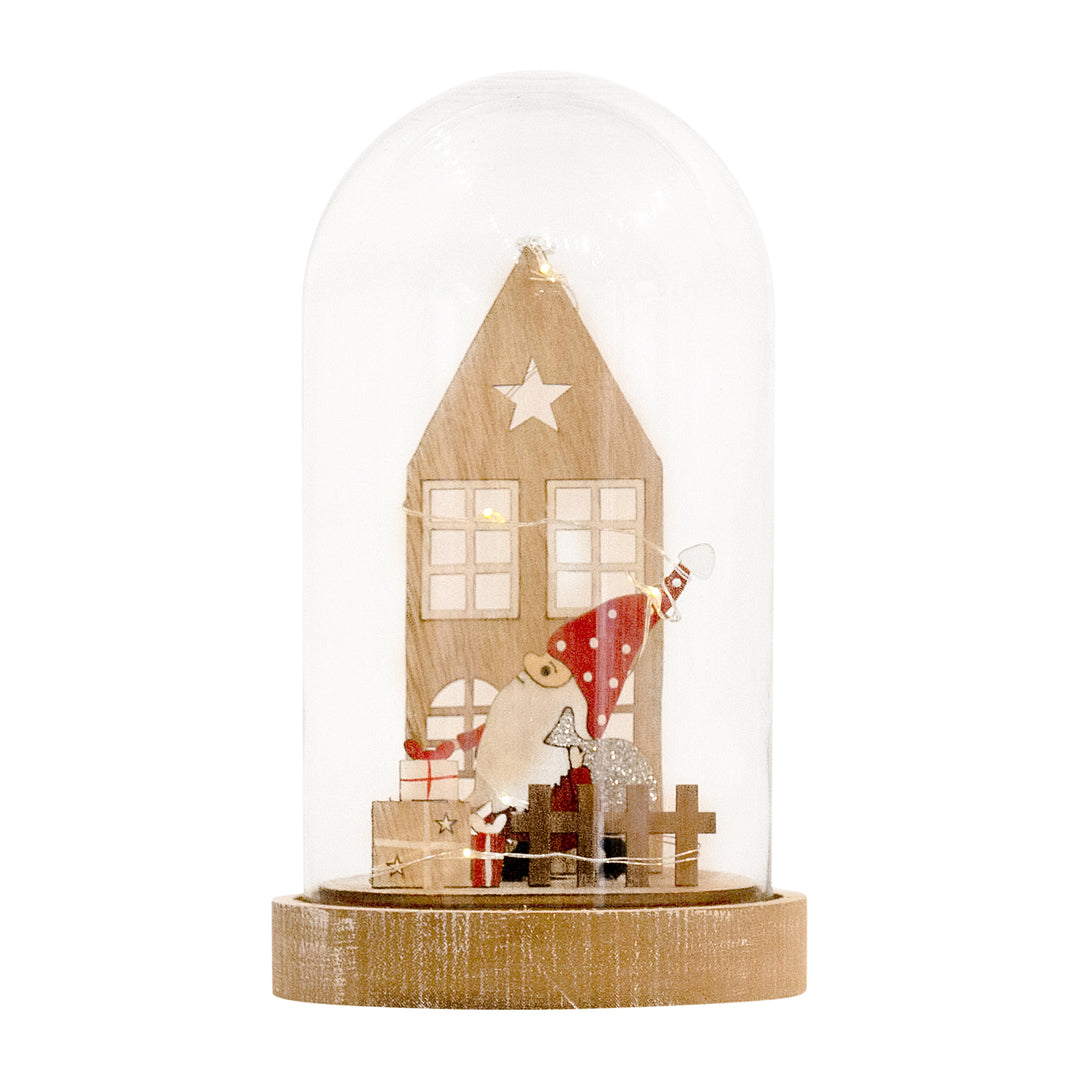 Santa House LED Dome